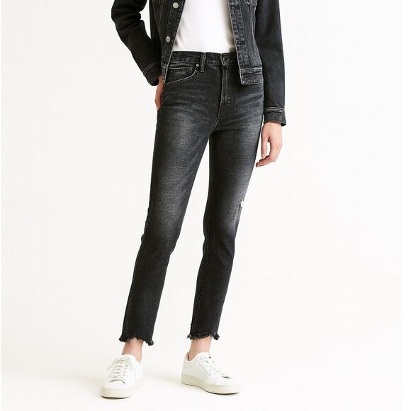 Moussy Vintage Checotah Skinny Black - Picture 1 of 12